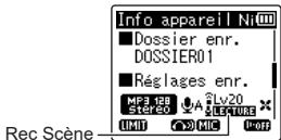 OM SYSTEM LSP5 - Appuyez sur la touche OK pour sauvegarder le paramètre. - 1