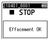 OM SYSTEM LSP5 - Appuyez sur la touche OK. - 2