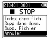 OM SYSTEM LSP5 - Suppression de toutes les marques d'index à la fois - 2