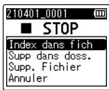 OM SYSTEM LSP5 - Suppression de toutes les marques d'index à la fois - 4