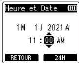 OM SYSTEM LSP5 - Configuration de la date et de l'heure [heure et date] - 2