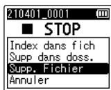 OM SYSTEM LSP5 - Suppression de fichiers - 4
