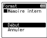 OM SYSTEM LSP5 - Formatage d'un support d'enregistrement [format] - 2
