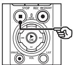 OM SYSTEM LSP5 - Réglez le volume avec la touche + ou -. - 4