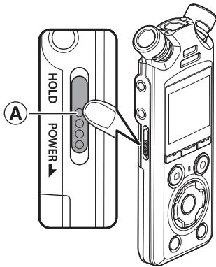 OM SYSTEM LSP5 - Sortie du mode HOLD - 1