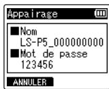 OM SYSTEM LSP5 - Appuyez sur la touche OK. - 2
