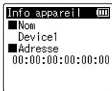 OM SYSTEM LSP5 - Appuyez sur la touche + ou - pour sélectionner l'appareil à connecter. - 4