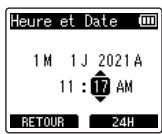 OM SYSTEM LSP5 - Appuyez sur la touche + ou - pour modifier le nombre. - 2
