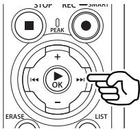 OM SYSTEM LSP5 - Appuyez sur la touche STOP (■) pour arrêter la lecture. - 1