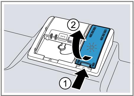 BOSCH SMI4HCB07E - Verser du liquide de rinçage - 1