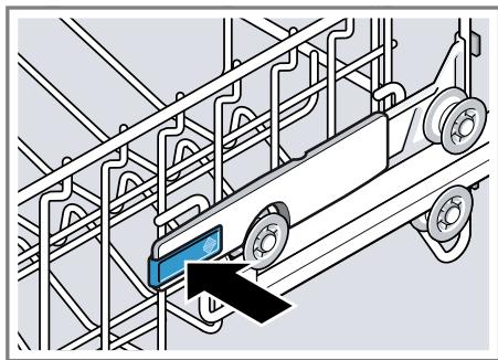 BOSCH SMI4HCB07E - Ajuster le panier à vaisselle supérieur avec les leviers lateraux - 1