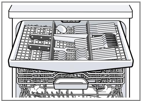 BOSCH SMI4HCB07E - Tiroir à couverts - 1