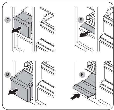 SAMSUNG RS70F64KETEF - Pour obtenir plus d'espace de stockage (modèles applicables uniquement) - 2