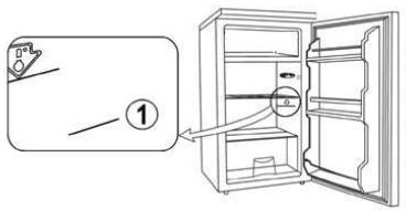 THOMSON THD254NFWH - INSTALLATION DE L'INDICATEUR DE TEMPERATURE - 1