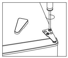 THOMSON THD254NFWH - INVERSION DU CÔTE D'OUVERTURE DES PORTES - 2