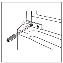 THOMSON THD254NFWH - INVERSION DU CÔTE D'OUVERTURE DES PORTES - 9