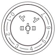 THOMSON THD254NFWH - Régler la température du compartment de réfrigération - 2