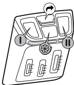INDESIT btwds6261fr - Bouton de relâchement - 1