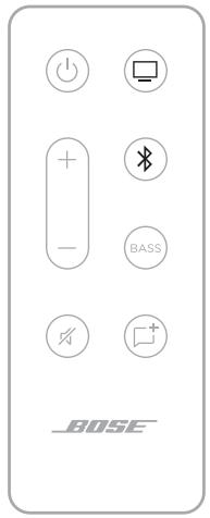 BOSE TV Speaker Noir - Sources - 1