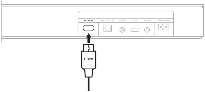BOSE TV Speaker Noir - Option 2 : HDMI ARC (non fourni) - 1