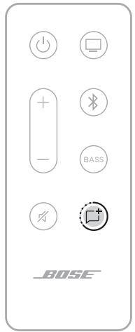 BOSE TV Speaker Noir - Régler le son pour le montage mural - 1