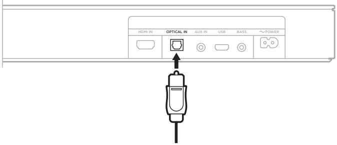BOSE TV Speaker Noir - Option 1 : Optique - 2