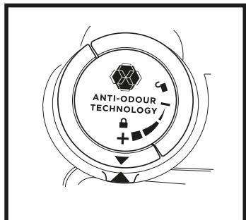 SHARK IP3251EUT - RÉGLAGE DE L'INTENSITÉ DE LA TECHNOLOGIE ANTI-ODEURS - 1