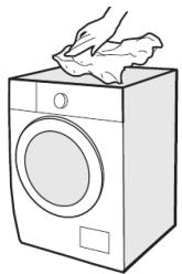 THOMSON THWD86140WH3 - Nettoyage du boîtier de la machine - 1