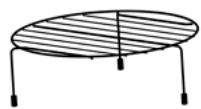 WHIRLPOOL MWP295B - GRILLE SUPérieURE - 1