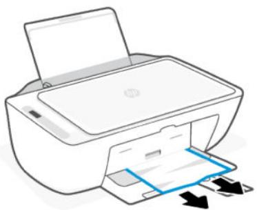 HP DeskJet 2823e - Bac de sortie - 1
