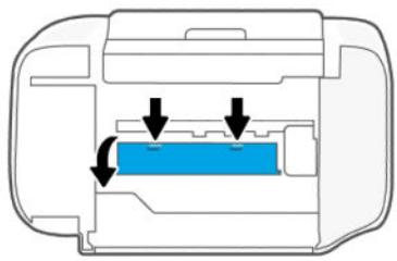 HP DeskJet 2823e - Bas de l'imprimante - 1