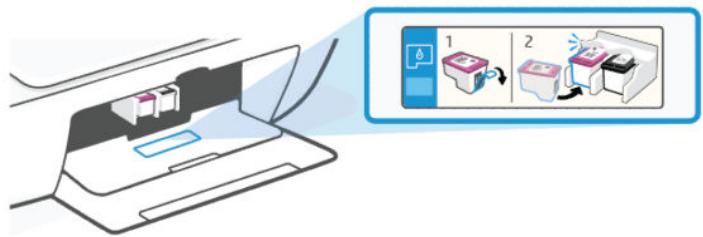 HP DeskJet 2823e - Commande de fournitures d'encre - 1
