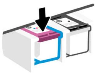 HP DeskJet 2823e - Remplacement des cartouches - 2