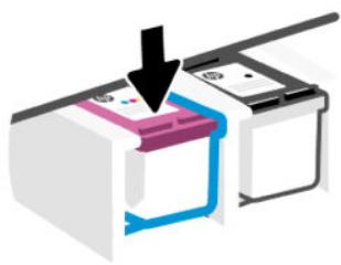 HP DeskJet 2823e - Nettoyage des contacts de la cartouche - 4