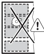 ELECTROLUX EIV85453 - Mauvaise position de l'ustensile : - 2