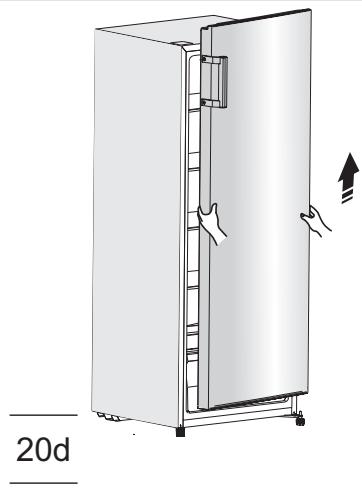 FAGOR FCA165EW - INVERSER LA PORTE - 25
