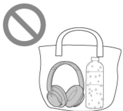 SONY WH-CH720N - À propos des performances d'étanchéité à l'eau du casque - 11