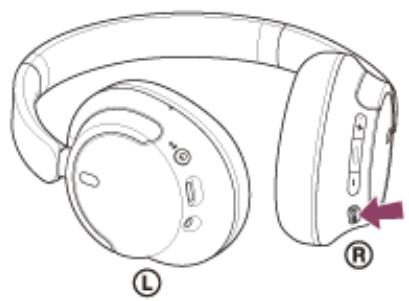 SONY WH-CH720N - Appuyez sur la touche NC/AMB (réduction de bruit/mode bruit ambient) pour basculer sur le mode bruit ambient. - 1