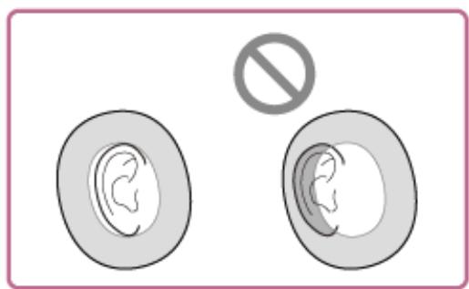 SONY WH-CH720N - Placez le casque sur vos oreilles. - 4