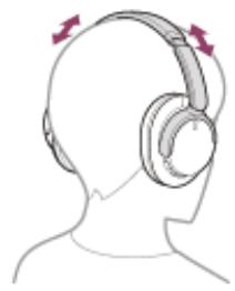 SONY WH-CH720N - Placez le casque sur vos oreilles. - 5