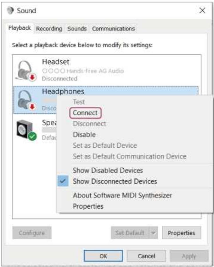 SONY WH-CH720N - Connexion à un ordinateur apparié (Windows 10) - 6