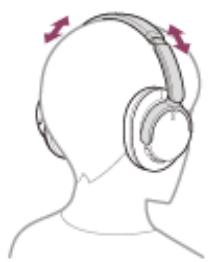 SONY WH-CH720N - Placez le casque sur vos oreilles. - 5