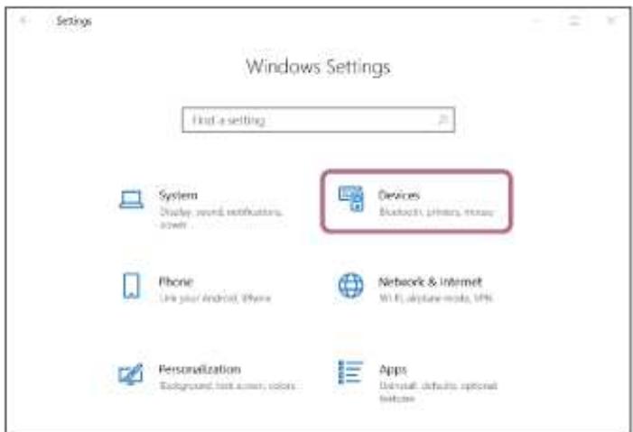SONY WH-CH720N - Pour étabir une connexion sans utiliser la fonction Swift Pair - 1