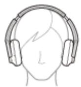 SONY WH-CH720N - Placez le casque sur vos oreilles. - 6