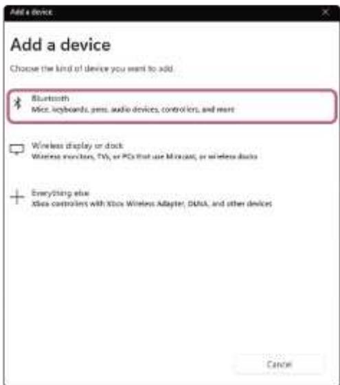 SONY WH-CH720N - Pour étabir une connexion sans utiliser la fonction Swift Pair - 3