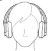 SONY WH-CH720N - Placez le casque sur vos oreilles. - 10