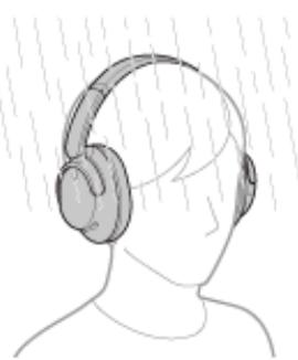 SONY WH-CH720N - À propos des performances d'étanchéité à l'eau du casque - 2
