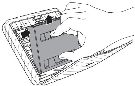 FUJIFILM Instax Link Wide - Retrait d'une cassette usagée - 2