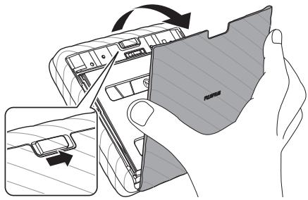 FUJIFILM Instax Link Wide - Retrait d'une cassette usagée - 1