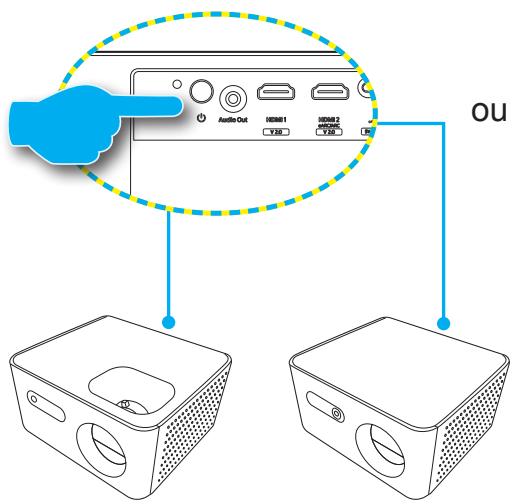 OPTOMA PHOTONLIFEPK32 - Allumer/eteindre le projecteur - 1